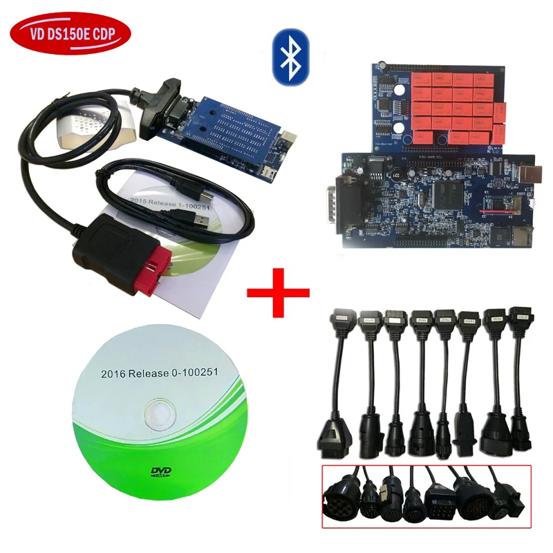 

2020 Latest 2016.R0 NEW keygen vd ds150e cdp VD600 vd tcs cdp pro plus bluetooth wow cdp for delphi autocome obd2 Scanner tool