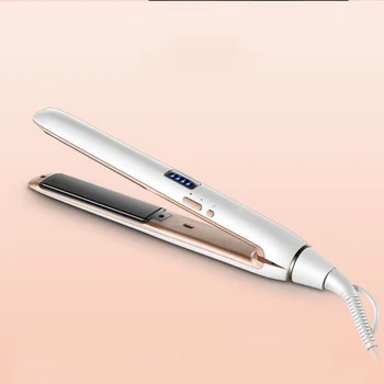 

mini volume iron portable hair straightener styler flat iron ceramic hair straightener professional 2 in 1 twist hair curling