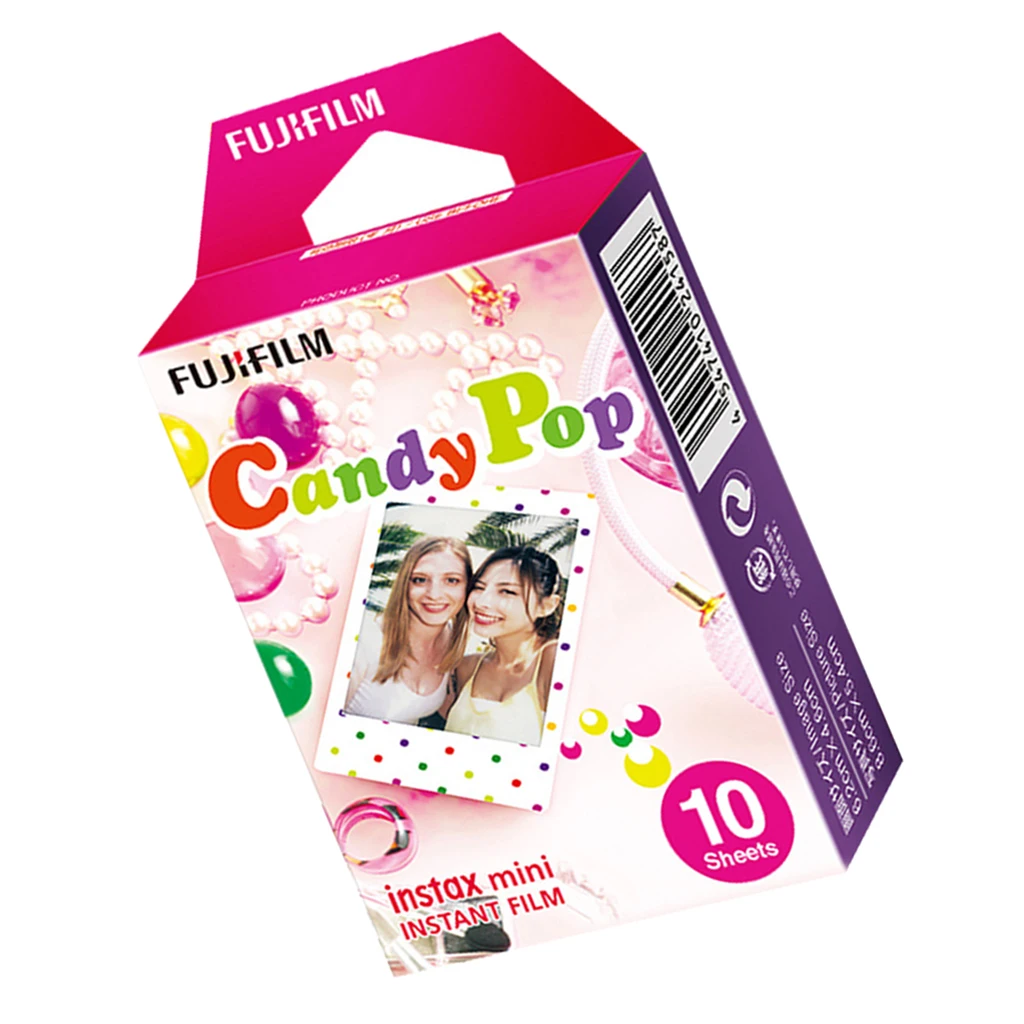 10 Sheets Fujifilm Instax Mini Cartoon Instant Photo Paper cartoon Film For Fuji Instax Mini 8 9 70 7s 50s 50i 90 25 Share SP-1