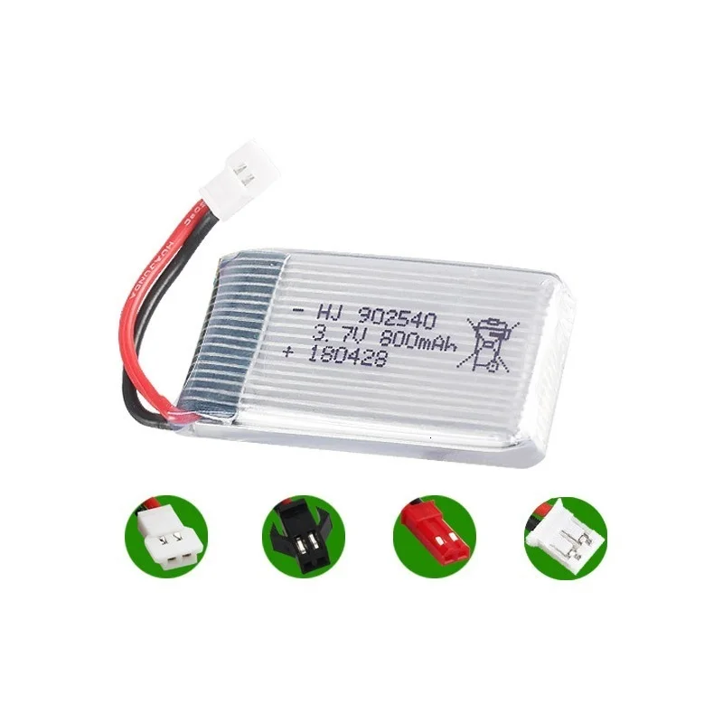 3,7 V 800mAh 902540 Lipo аккумулятор+ зарядное устройство для Syma X5 X5C X5SC X5SW TK M68 MJX X705C SG600 RC Квадрокоптер Дрон запасные части