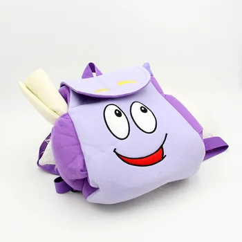 

Dora Explorer Backpack Rescue Bag with Map,Pre-Kindergarten Toys Purple for Christmas gift