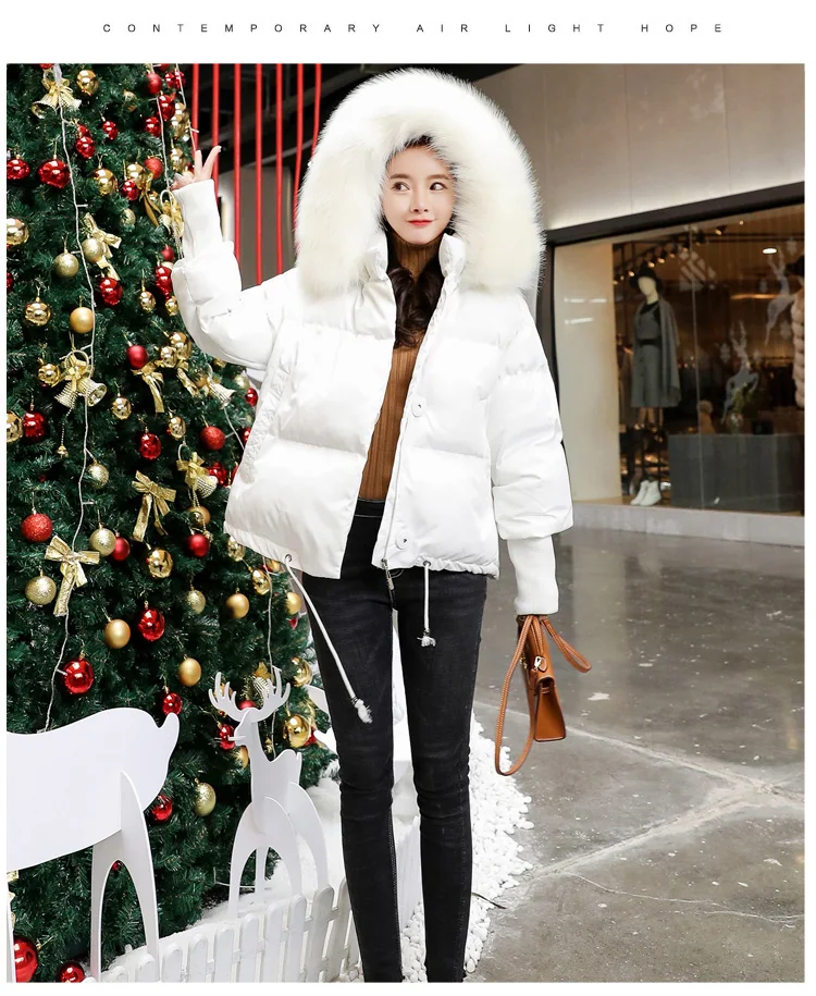 Хлопковая стеганая одежда с рукавами реглан на скрытой пуговице с капюшоном для путешествий/хлопковое пальто зимнее плотное с длинным рукавом dou peng xing