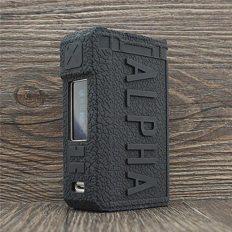 

Texture Cover for VOOPOO Alpha Zip 180W TC Pod box mod Protective Rubber Silicone Case Sleeve Skin Shield leather Wrap