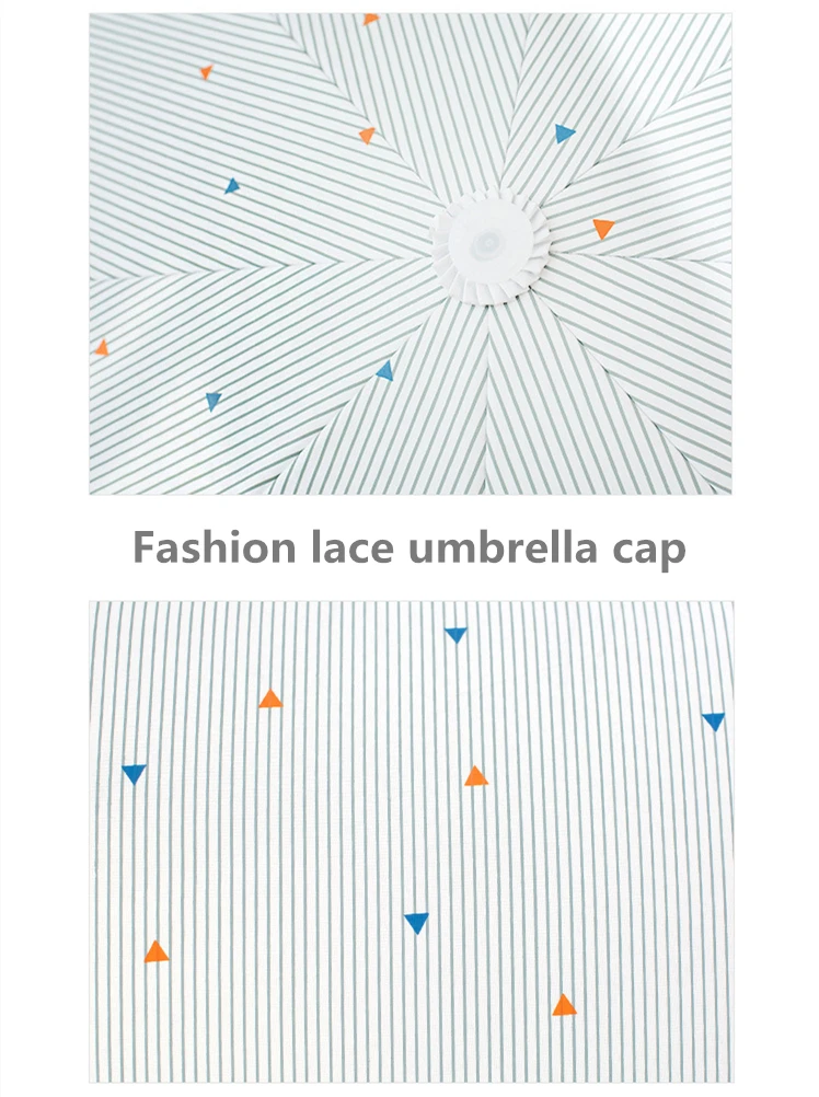 Белые полосы сердце складной карманный зонтик для женщин Ветрозащитный дождливый Зонты портативный черное покрытие солнцезащитный зонтик
