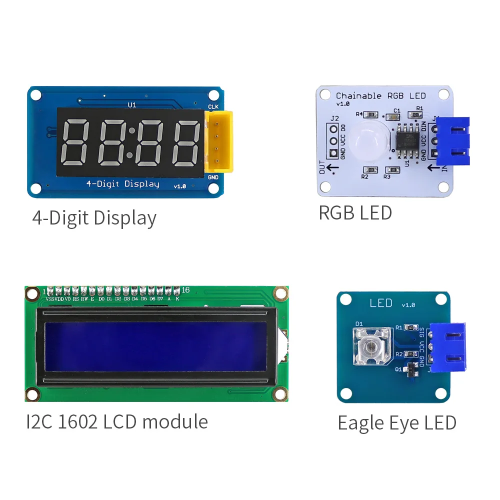 Easy Starter Kit plug цветной XH 2 54 мм комплект датчика сокета с MP3 RTC модуль температуры для