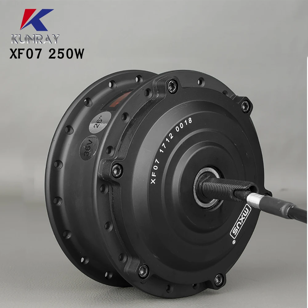 Мотор-ступица для электровелосипеда MXUS XF07 250 Вт бесщеточный мотор-редуктор 24 В 36 48