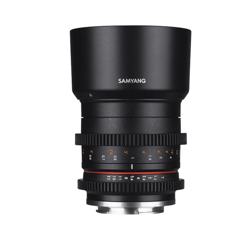 Samyang 35mm T1.3 50mm T1.3 Cine 렌즈 하프 프레임 마이크로 단일 고정 초점 영화 비디오 수동 VDSLR 렌즈 삼성 카메라