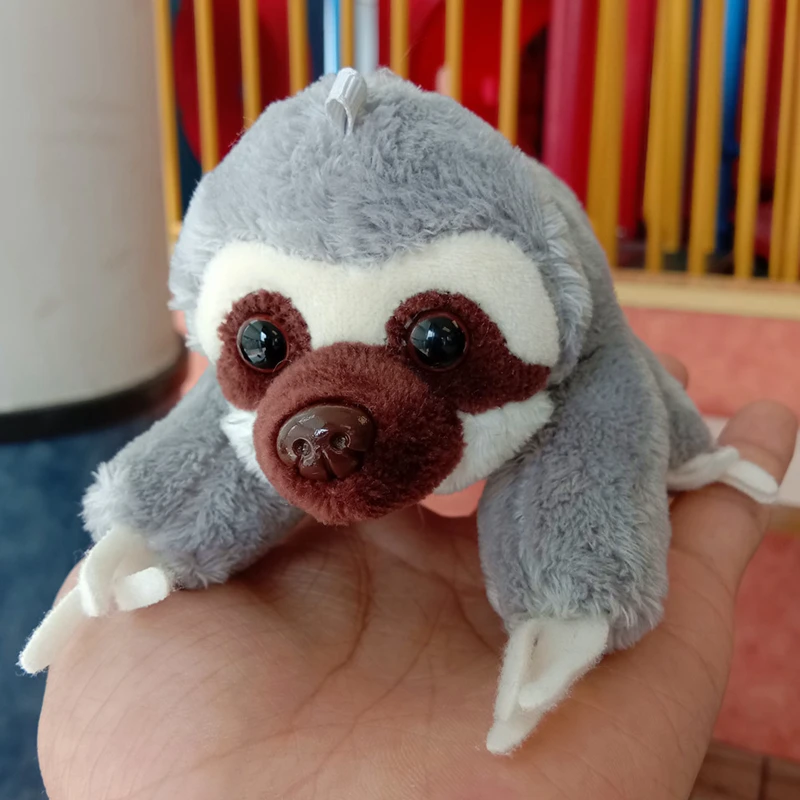 13 см мини креативный милый лежа плюшевый Ленивец сумка Подвеска Kawaii животные плюшевые игрушки для детей милые куклы Брелки Подарки