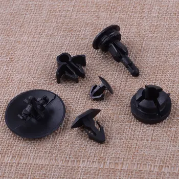 

CITALL 72pcs Clip Hood Insulation Engine Cowl Top Panel Wire Routing Prop Rod Retainer Holder Fit For Honda Civic 4DR 1996-2000