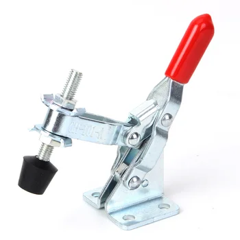 

1pc 50Kg 110 Lbs Anti-Slip U Shape Toggle Clamp Holding Capacity Push Pull Toggle Clamp Vertical/Horizontal Type for Hand Tool