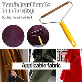 

Portable Lint Remover Fuzz Shaver Manual Brush Plastic Clothes For Sweater D7U4