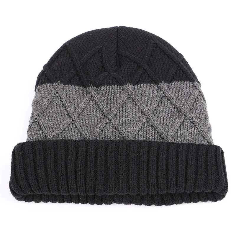 Зимние шапки Skullies Beanies, зимние шапки бини для мужчин и женщин, шерстяной шарф, шапки, Балаклава, маска, вязаная шапка