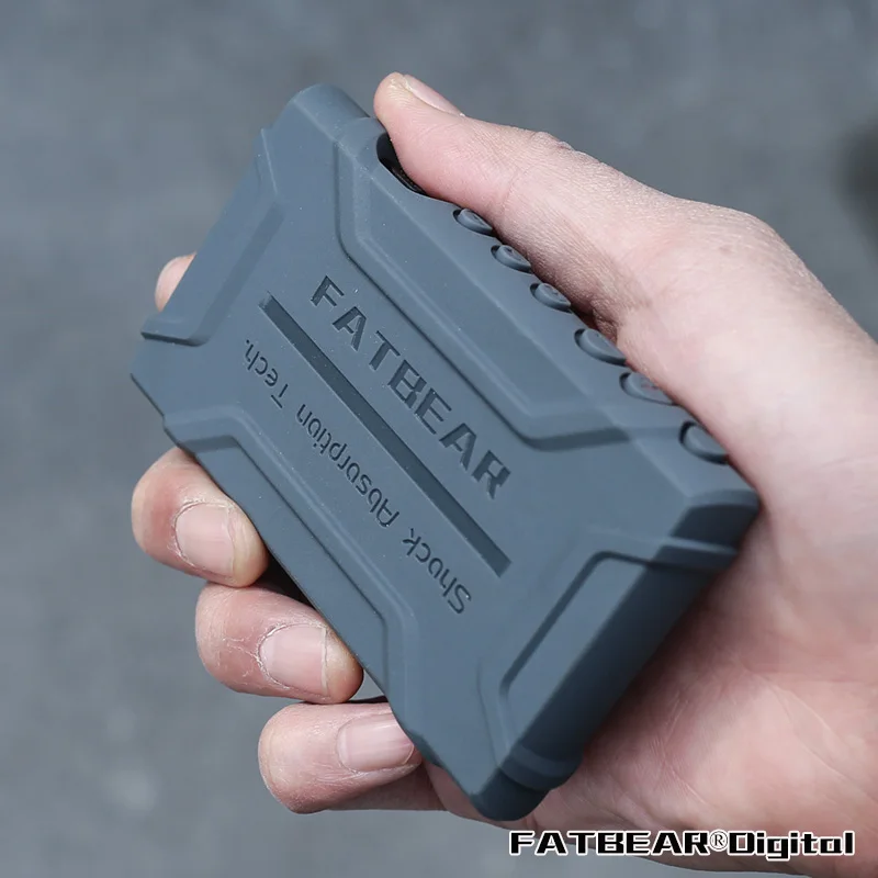 Fatbear [Per Sony Walkman Nw A100 A105 A106Hn A100Tps Mp3] Custodia Rigida Antiurto Per Armatura Tattica Di Grado Militare