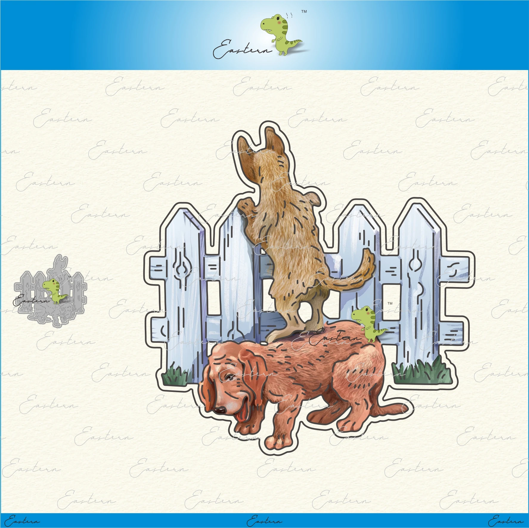 Hello Dog metal cutting dies 2021 new diy molds Scrapbooking Paper