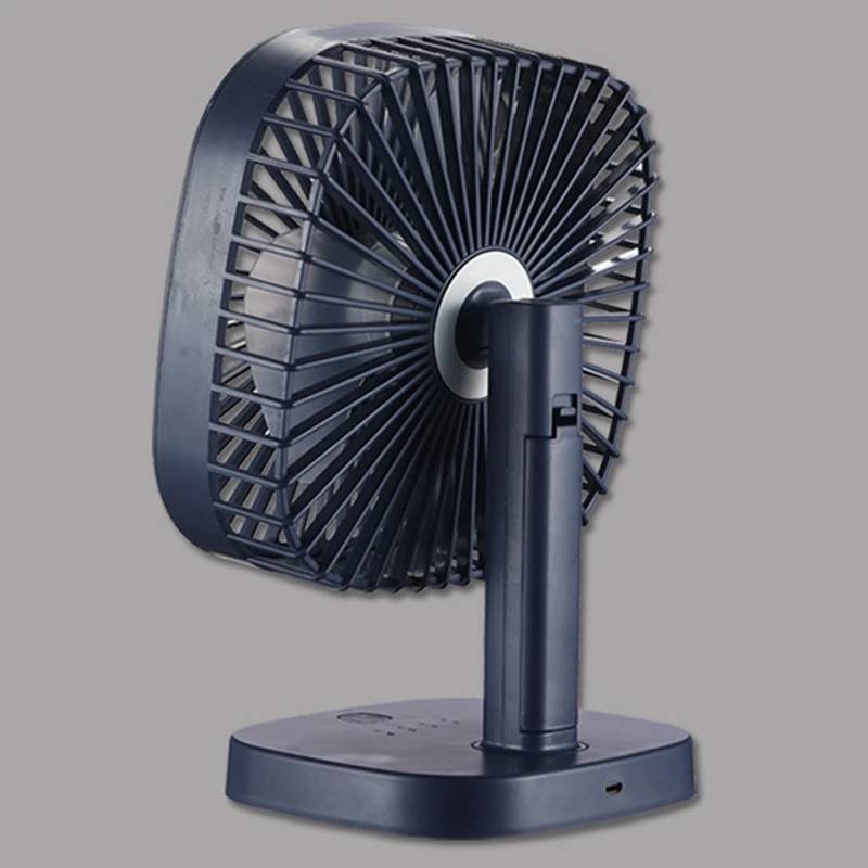 Портативный мини Usb вентилятор перезаряжаемый большой ветер ультра тихий, подходит для офиса, кемпинга, улицы