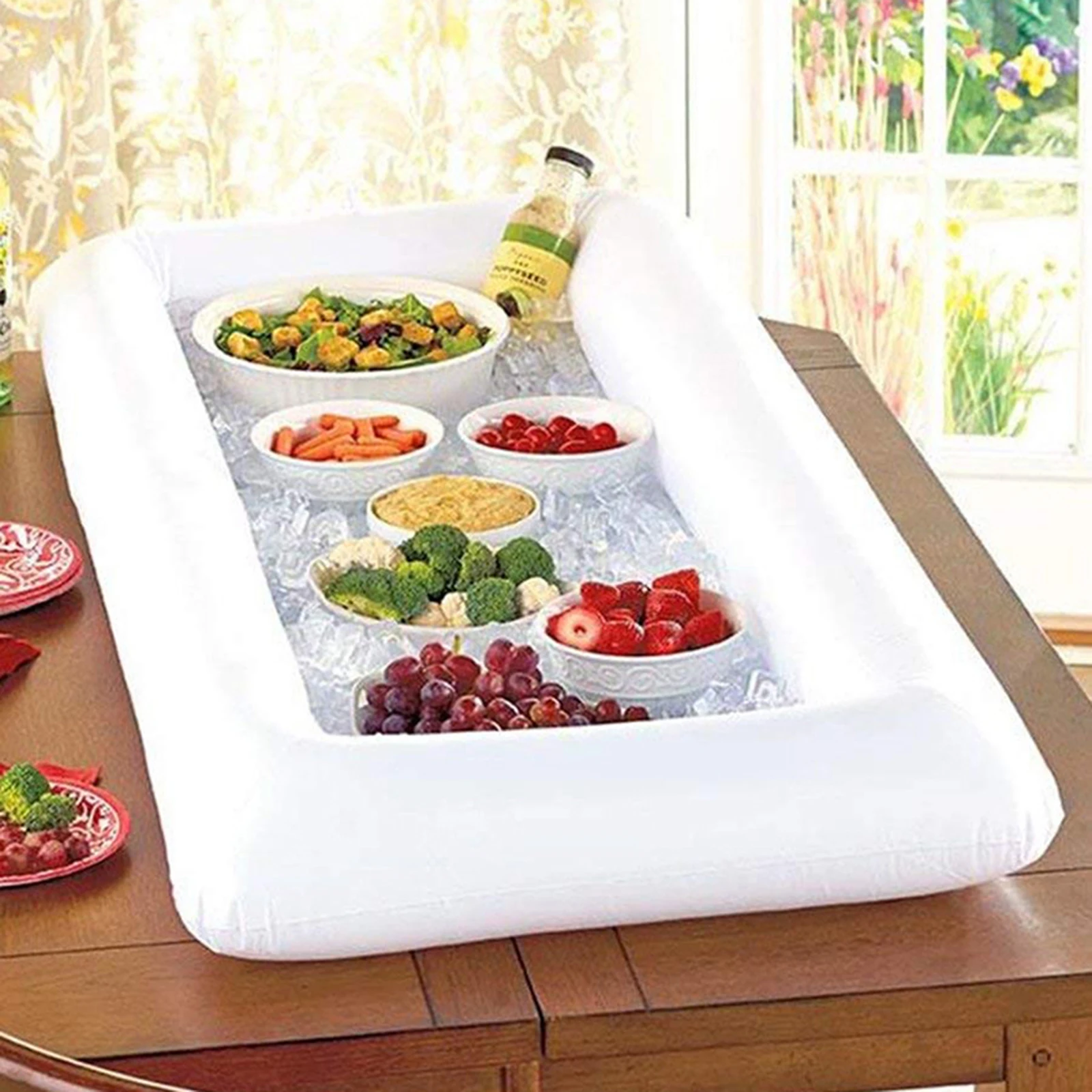 Inflatable Serving Bar Buffet Salad Food & Drink Cooler For Parties 