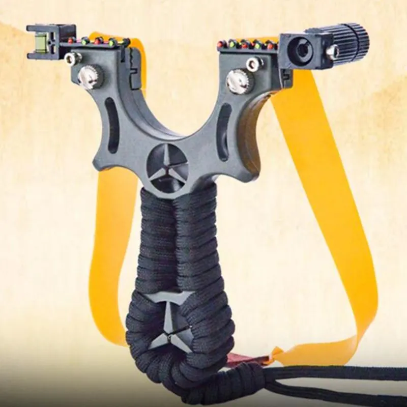 

New type of resin infrared sight, flat leather catapult, freely combined with fast compression slingshot, used for outdoor compe