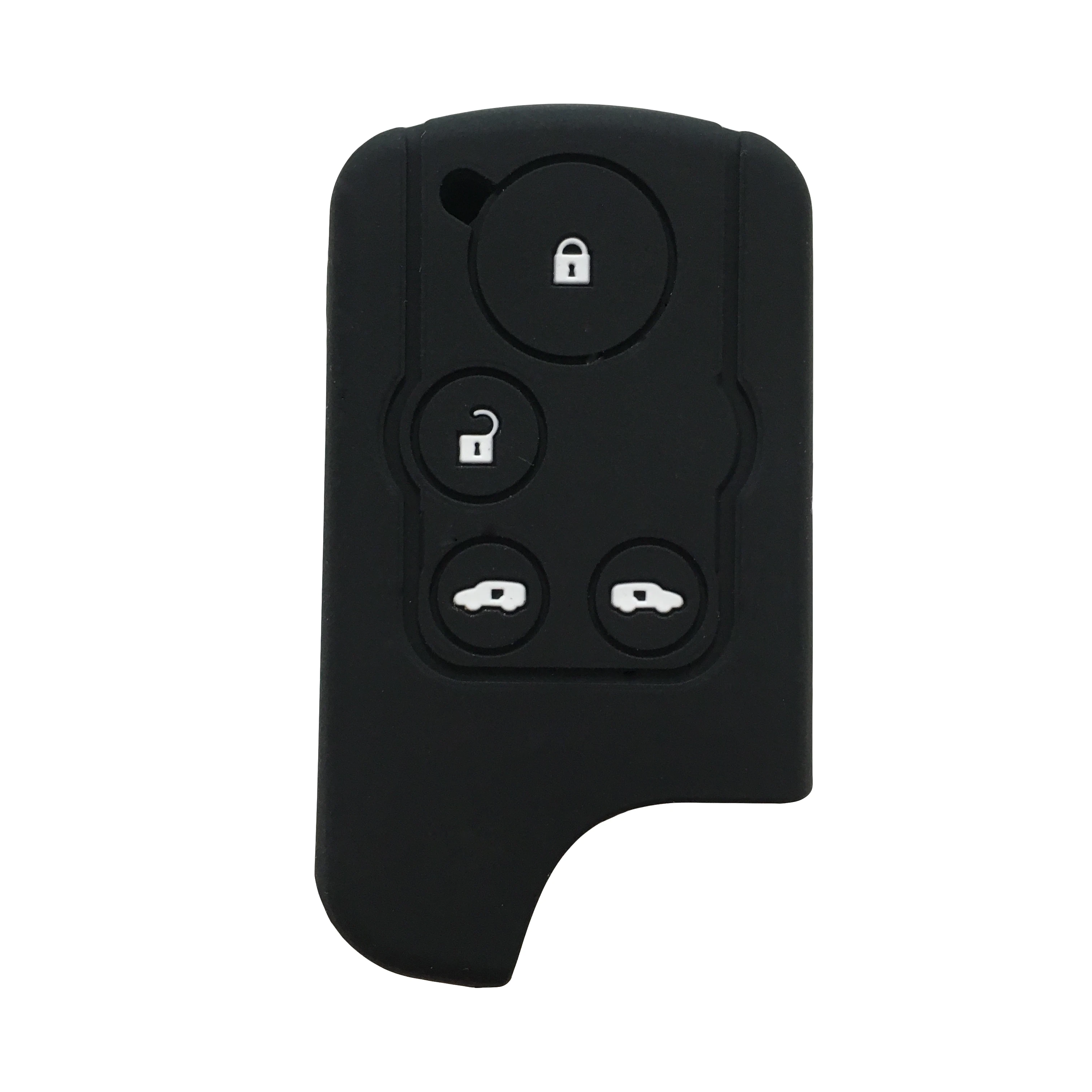 Key Case Cover Key Case For Honda Spike Key Cover for Honda Freed Odyssey Elysion Key Case 4 Button Remote Jacket Car-styling Silica Gel Before 2014