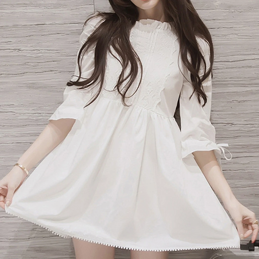 white dress summer outfit