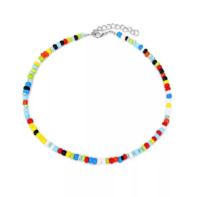 HangZhi-2020-New-Korea-Lovely-Daisy-Flowers-Colorful-Beaded-Charm-Statement-Short-Choker-Necklace-for-Women.jpg_640x640 (9)