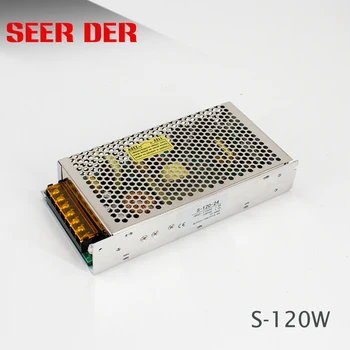

LED Driver 120W Constant Voltage Power Source 120W 10 Amp 12V / 24V 5A power supply For LED S-120-12