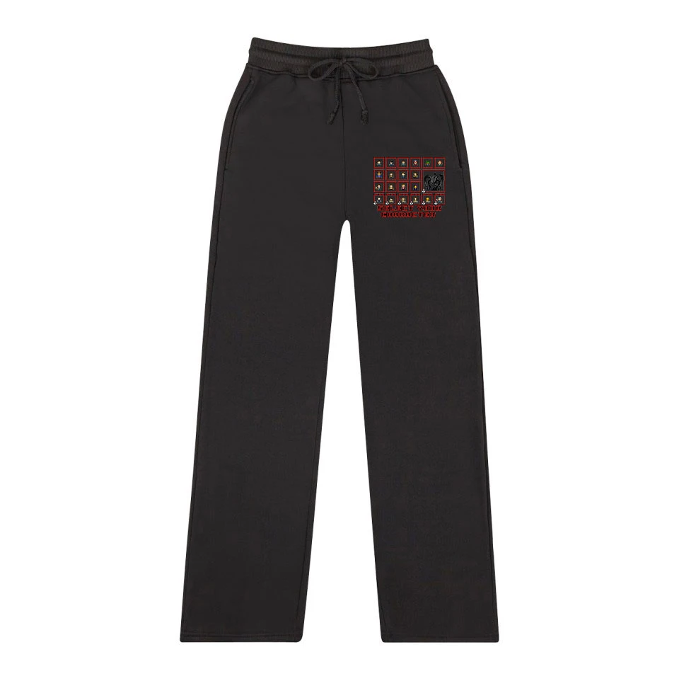 River Valley Town  Harajuku  Print Women Pants Elastic Waist Loose  Print Full Length Pants Trousers Streetwear