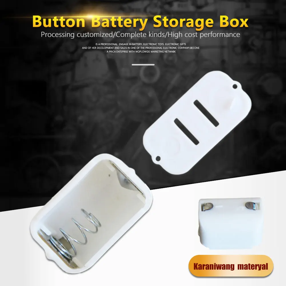 2/5Pcs Mini L1154F Battery Case Storage Box Compartment Portable Lightweight Holder for AG13 LR44 |
