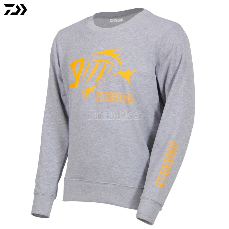 

DAWA 2018 Men Fishing Sweatshirt Outdoor Sports Breathable Leisure Long Sleeve Fishing Jacket Male Clothes