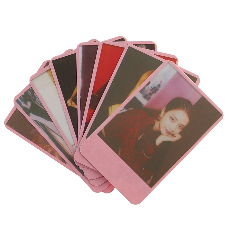 8 шт./компл. KPOP BLACKPINK альбом самодельные Бумага ЛОМО карта фото плакат Фотокарта вентиляторы подарок коллекция набор канцелярских принадлежностей