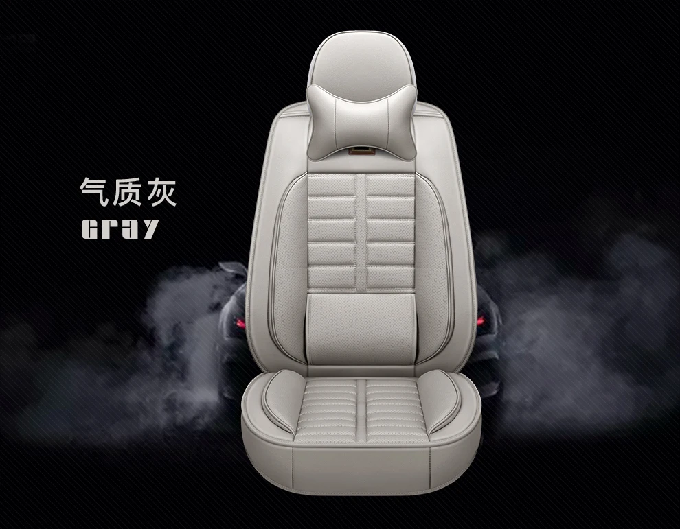 Full Coverage Eco-leather auto seats covers PU Leather Car Seat Covers for nissanterrano 2 tiida versa x-trail t30 t31 t32 xtra