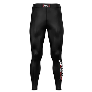 

Yoga Printing Men Pants Skull Sportswear Soft Comfortable BJJ MMA Full Length Spats
