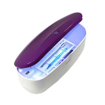 

Sterilizer For Manicure Instruments USB Disinfection Esterilizador Manicure Uv Led Nail Tools Nail Tweezers Disinfector Box