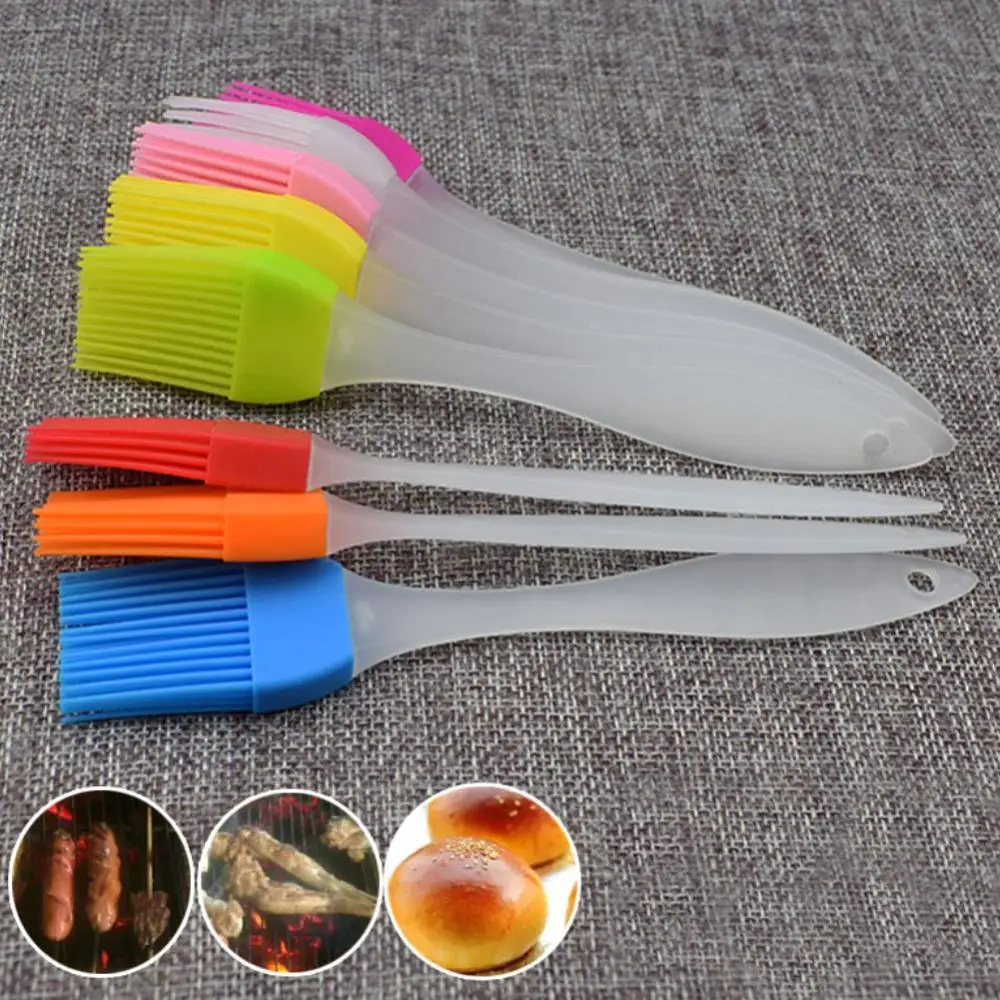 Silicone Spatula Barbeque Brush Detachable Pastry BBQ Baking Tool Oil Condiment Brushes Home Kitchen Outdoor Gadgets Accessories