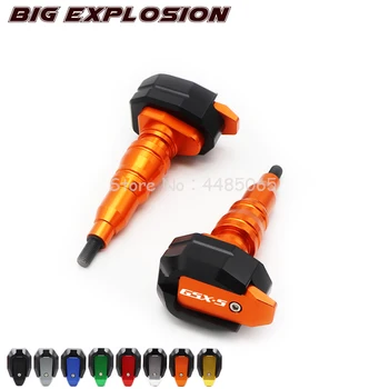 

Motorcycle Falling Frame Protection Fairing Guard Crash Pad Protecton Accessories for SUZUKI GSX-S750 GSX-S1000