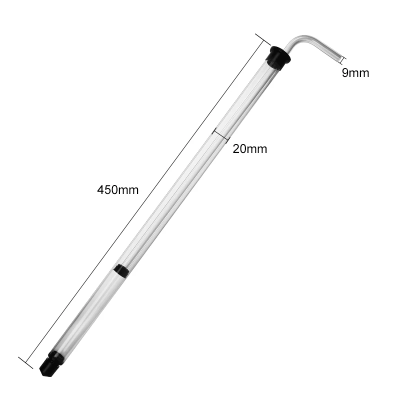 Homebrew Auto Siphon Racking Cane Kit, Easy Siphon Rack With Tube Hose