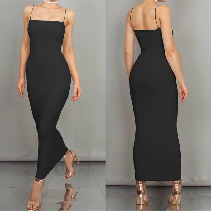 

Sexy dress Dress Sexy Gorgeous One Shoulder Sequin Party Long Dress Women Seductive Sleeveless Backless Cocktail Nightclub
