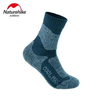 

2pair new Naturehike Professional Outdoor Snow Sports socks Peak Hiking Quick-Drying coolmax Sock man women Winter Thermal Socks