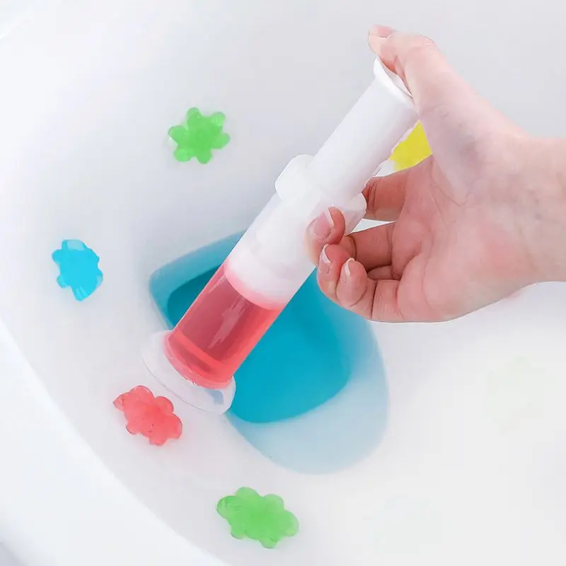 

Touch-Free Toilet Cleaning Gel Bathroom Anti-Bacterial Fragrance Gel Aromatherapy Freshener