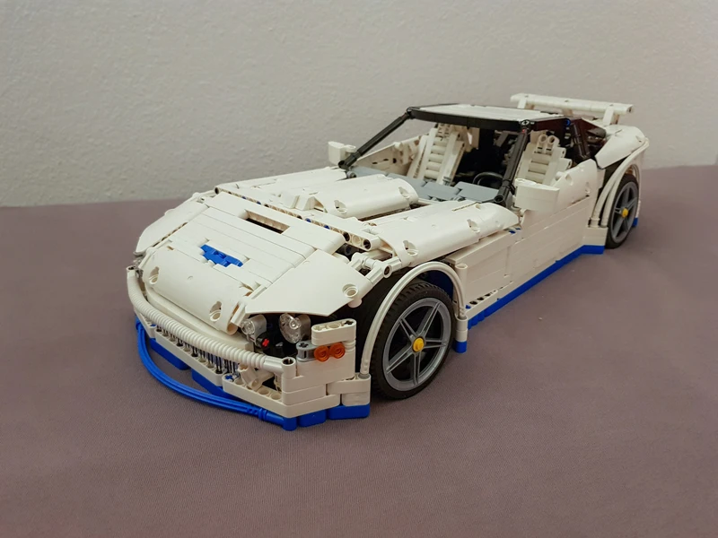 MOC 0033 Sunbeam Corvette Supercar by JurgenKrooshoop with 2168 pieces