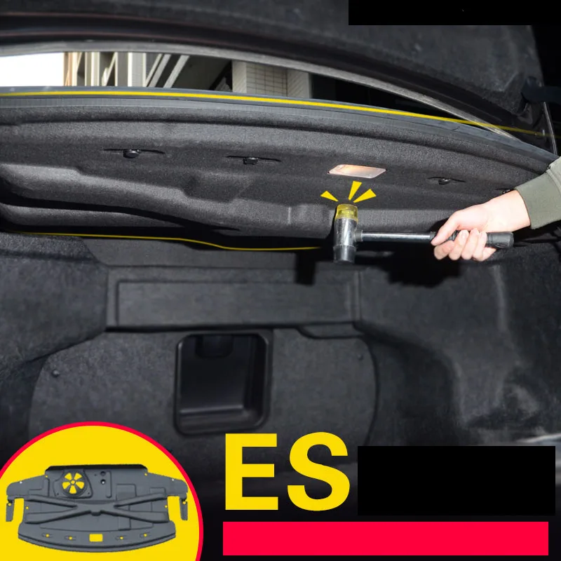 LSRTW2017 багажник автомобиля звукоизоляция хлопок для lexus es es200 es250 es300h 2012 2013 xv60