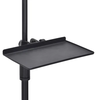 

200x130MM Sound Card Live Broadcast Microphone Rack Stand Tray Tripod Phone Clamp Holder for Outdoor Singing Devices Accessories