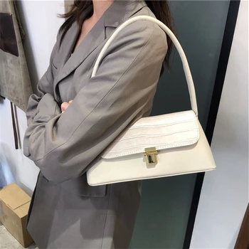 

Luxury Brand Handbags PU Leather Shoulder Bag Fashion Under Arm Bag Womens Messenger Crossbody Bags Bolsa de hombro