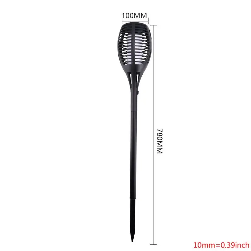 Череп огненный свет Открытый водонепроницаемый мерцающий пламя садовые огни прожекторы ландшафтное украшение авто вкл/выкл Сумерки до рассвета для