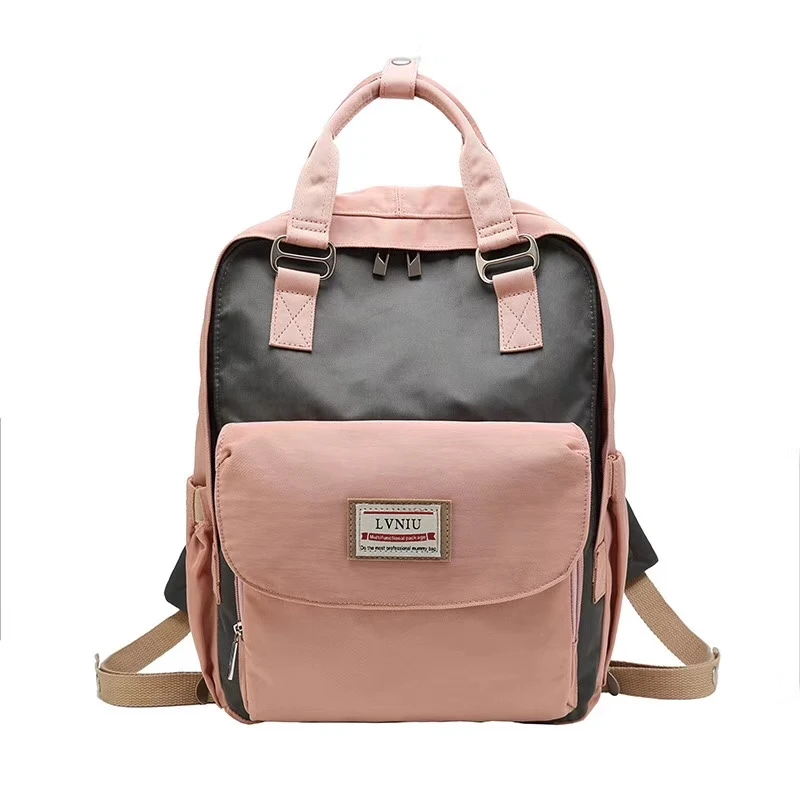 

Benepig Fashion Mummy Back Large Capacity High Quality Waterproof Material Baby Care Bag Portable Travel Multicolor Backpack