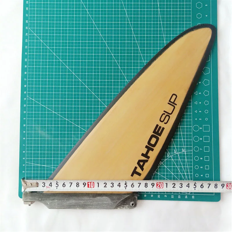 SUP Longboard Fin-10'' surf Fins- bamboo-paddle board wakeboard Kiteboards-10 inch inflatable board fin Clearance- sales