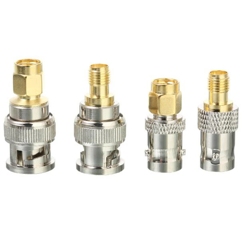 4pcs BNC To SMA Connectors Type Male Female RF Connector Adapter Test Converter | Обустройство дома