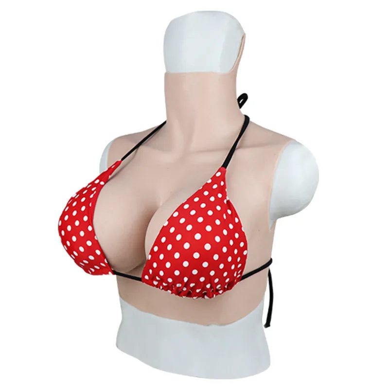 Breasts Silicone Large Breast Fake Boobs G Cup for Transgender Shemale Pechos Crossdresser Forms Drag Queen Cosplay Men To Women