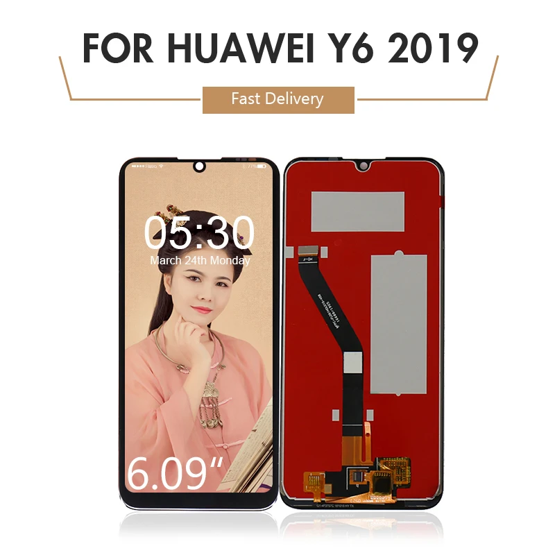 

for Huawei Y6 2019 LCD Display and Touch Screen Digitizer Assembly Screen for Huawei Y6 Prime 2019 LCD Honor 8A Free Shipping