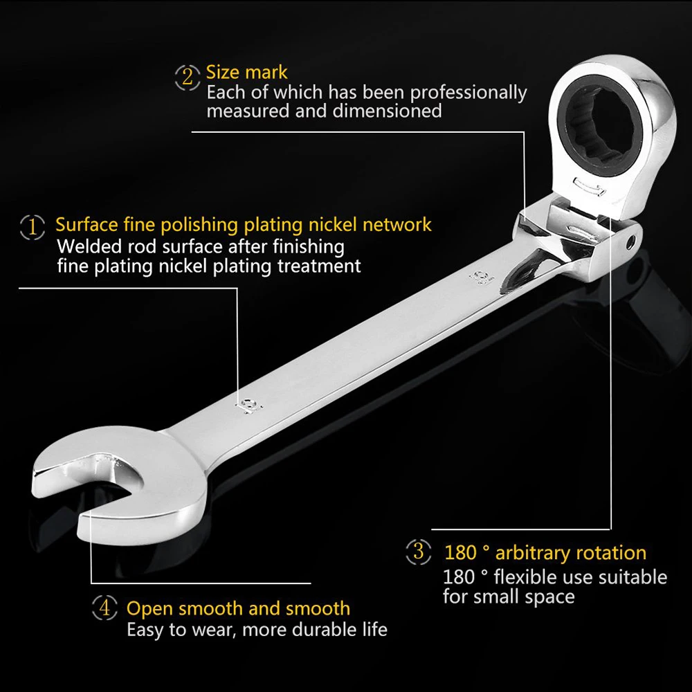 Ratchet Wrench Set Wrench Combination Set Torque Wrench Set Car Tools Set of Keys for Car Repair