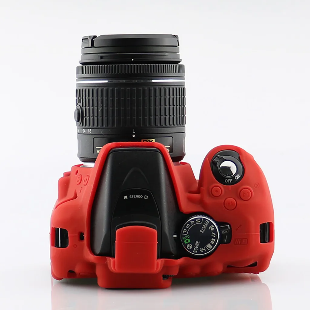 HIPERDEAL резиновый силиконовый чехол для камеры Nikon D5300 защитный чехол Jy26